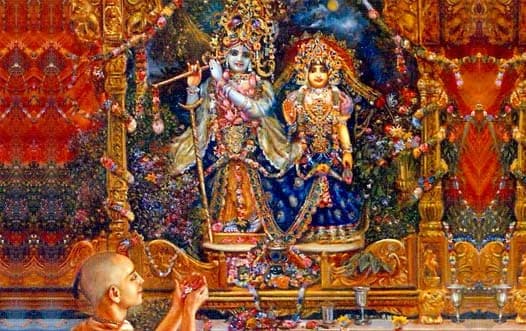 HOW TO DEEPLY PERFORM ARATI (New Braja 1997)